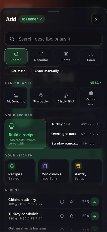 Add food